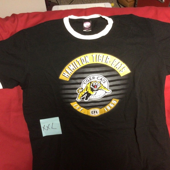 HAMILTON Tiger Cats T-shirt - Picture 1 of 1